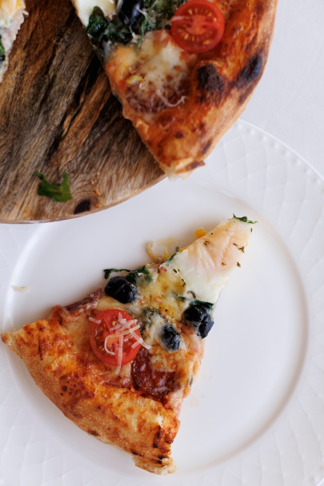 Піца NEW чорізо і яйце