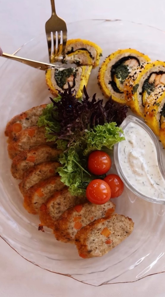 Рулет сирний, 1 тарлка~0.300