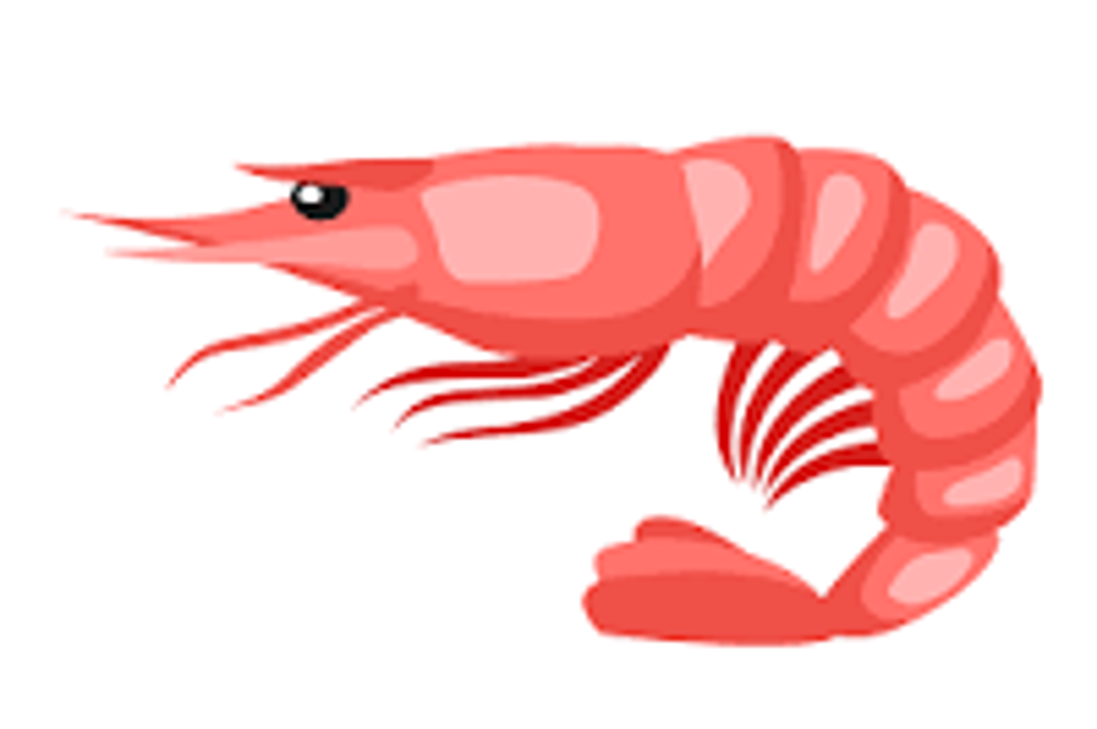 креветками