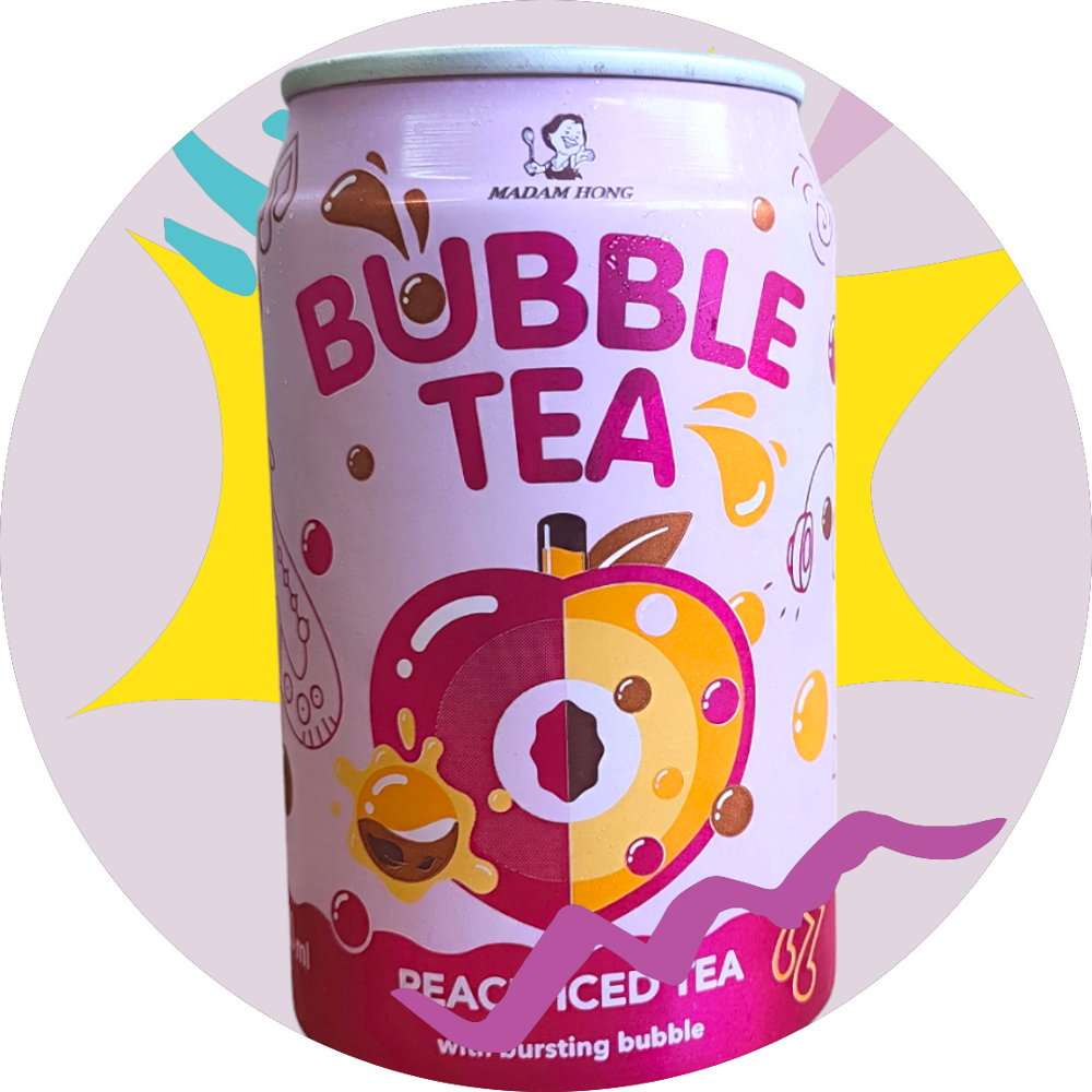 Bubble Tea Peach Iced Tea 315мл