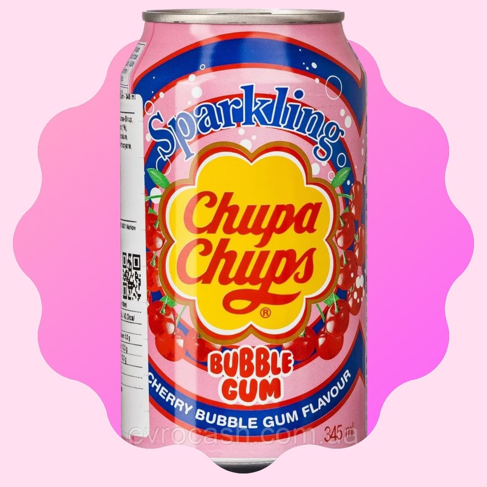 Chupa Chups Bubble Gum 345мл