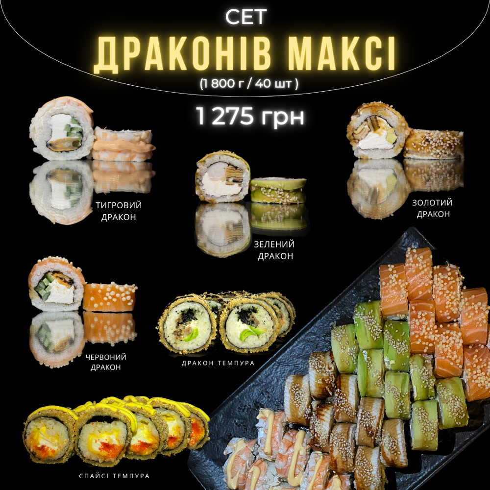 Сет ДРАКОНІВ MAXI