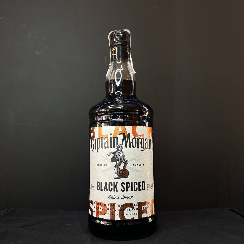 Ром Capitan Morgan Black Spiced 40% 0.05л