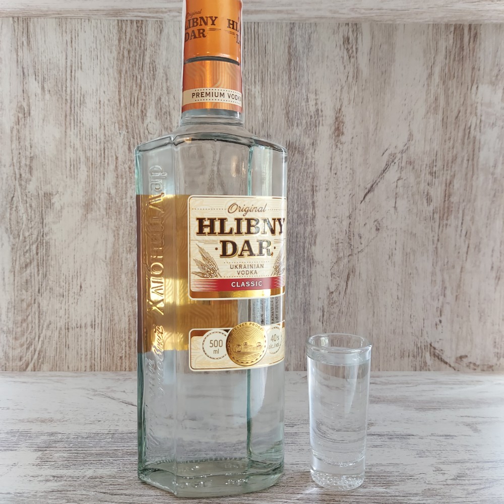 Хлібний Дар Класична 30мл / Vodka Khlibniy Dar Clasic 30ml