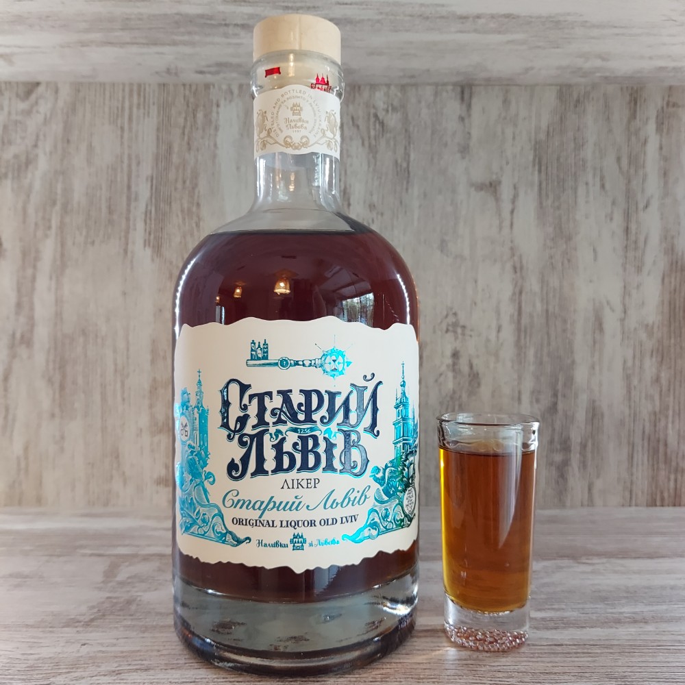 Лікер "Старий Львів" 40% 50мл / Licor "Viejo Lviv" 50ml