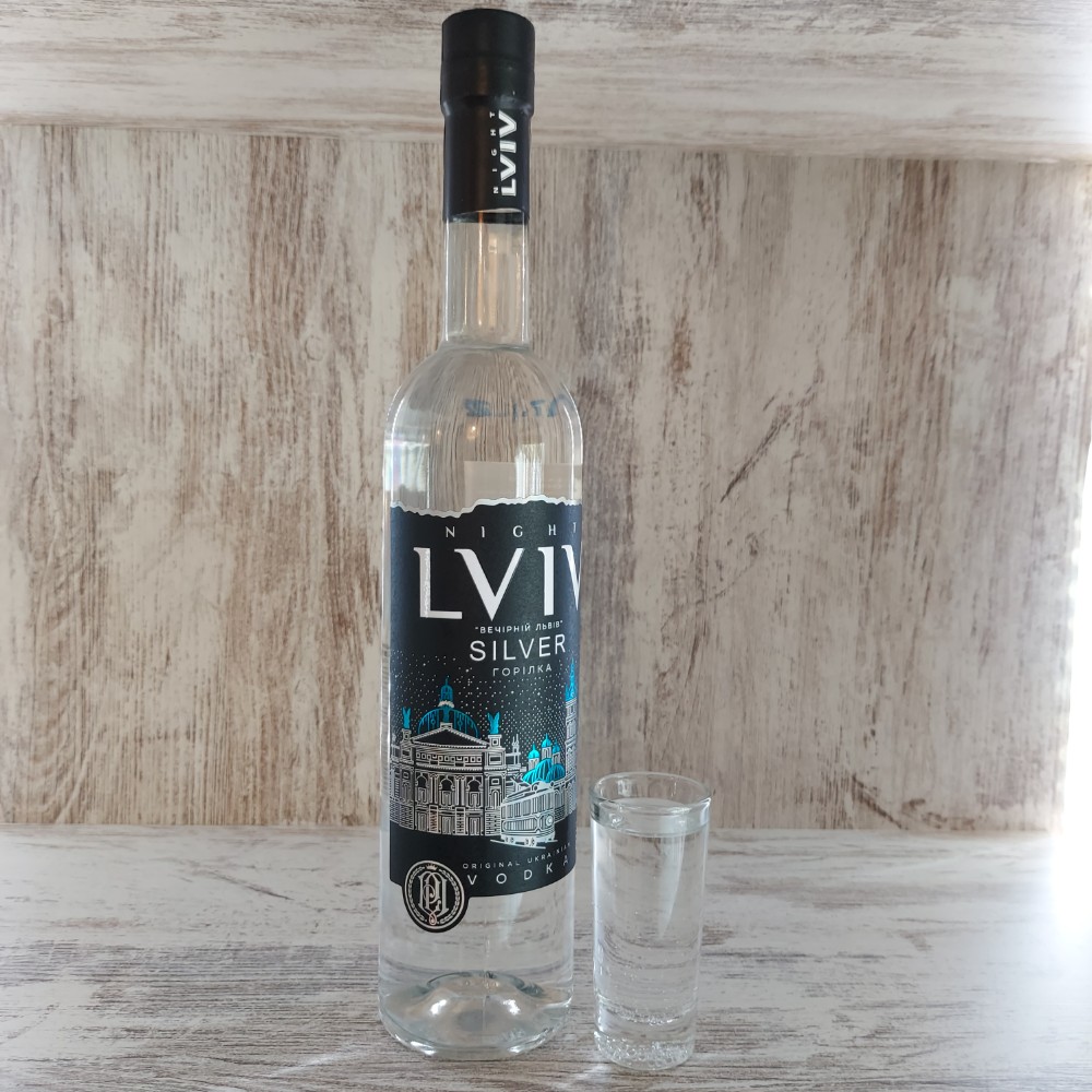 Львівська Ніч Срібна 30мл / Vodka Viejo Lviv Silver 30ml