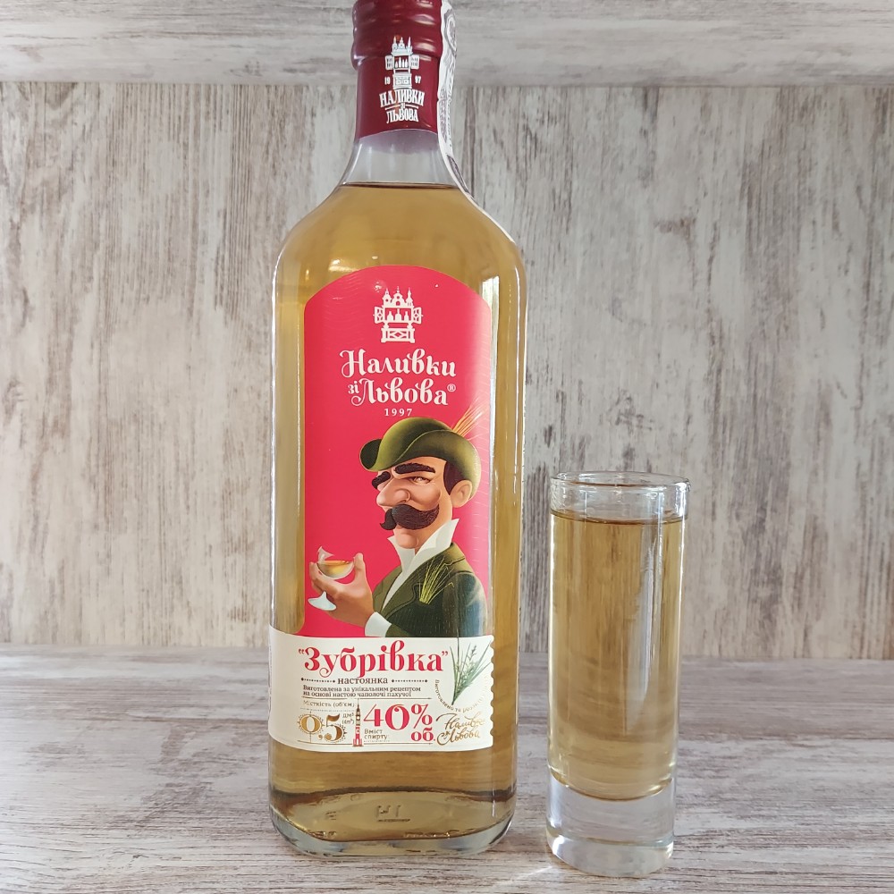 Зубрівка 40% 50мл / Hierba del bisonte 50ml