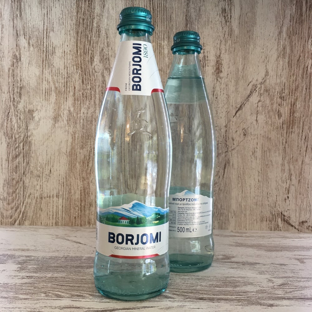 Вода мінеральна "Боржомі" 0.5л / Agua mineral "Borjomi" 0.5l