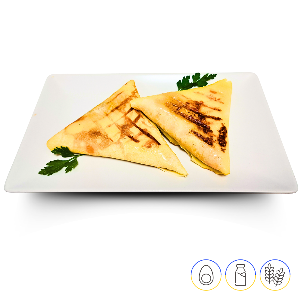 Бендерики з мʼясом / Crepes con carne "Benderyky"