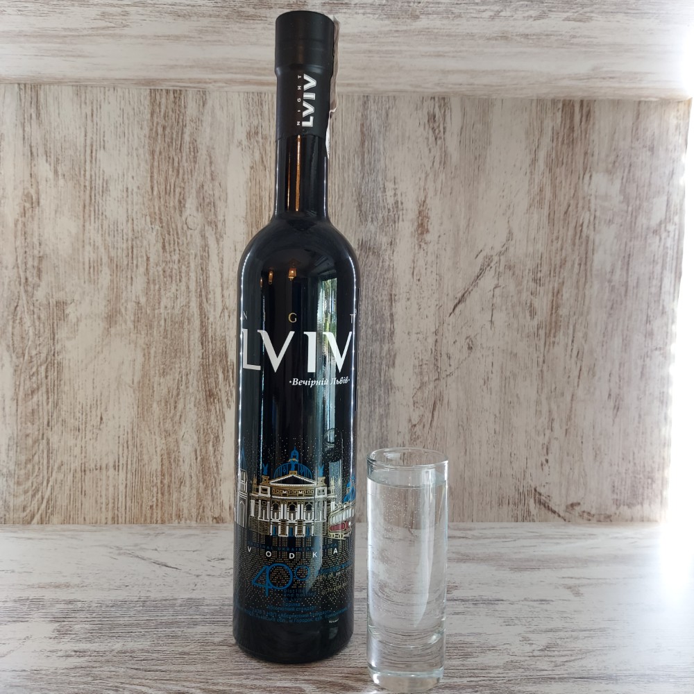 Львівська Ніч Преміум 30мл / Vodka Viejo Lviv Premium 30ml