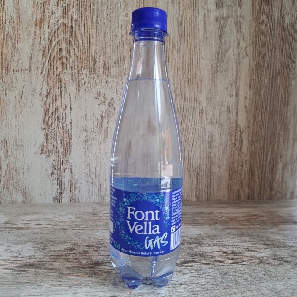 Вода газ. 0,5л / Font Vella Agua con gas PET 0.5l