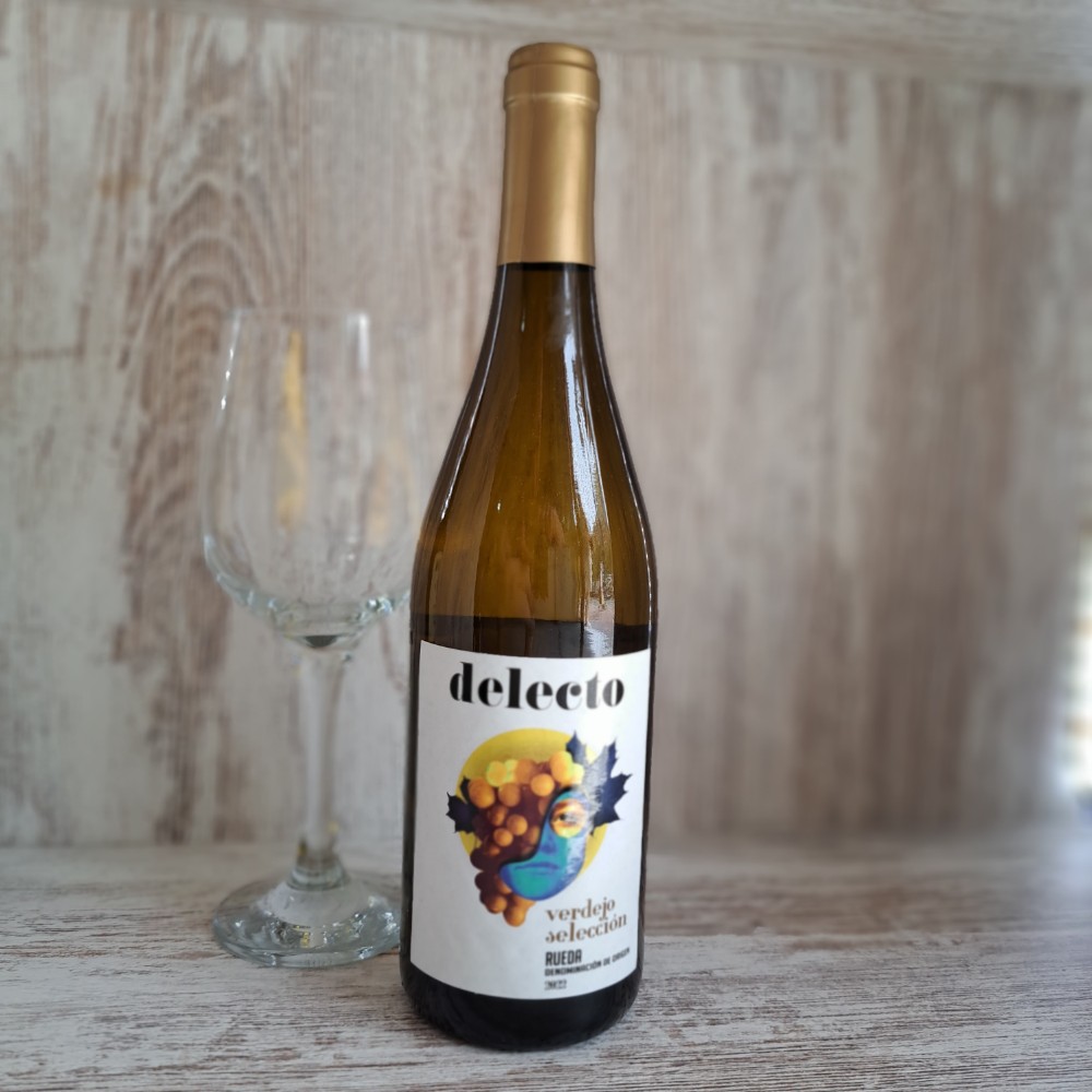 Вино біле Delecto пляшка / Vino blanco Delecto botella