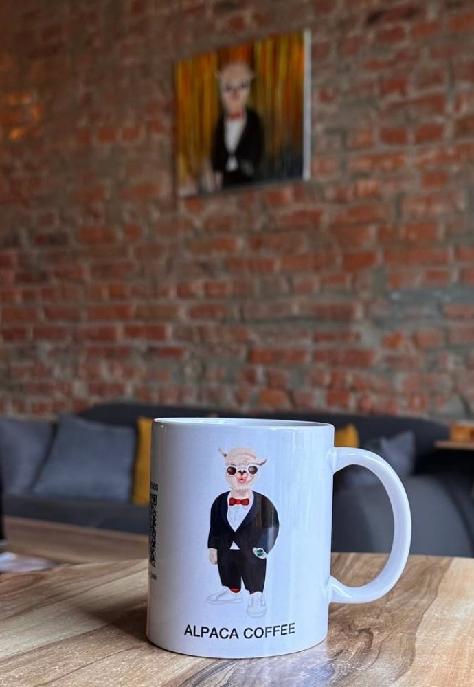 Чашка Alpaca Coffee
