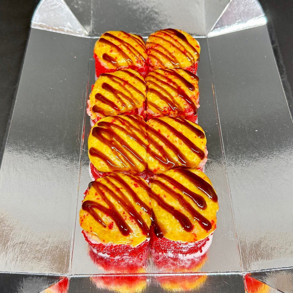 Сатору зі смаженим лососем