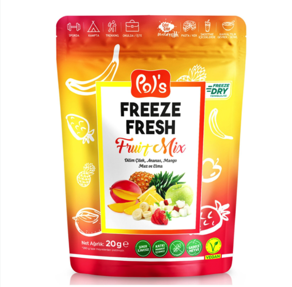 Çıtır Meyveler ''fruit mix'' Freeze Fresh