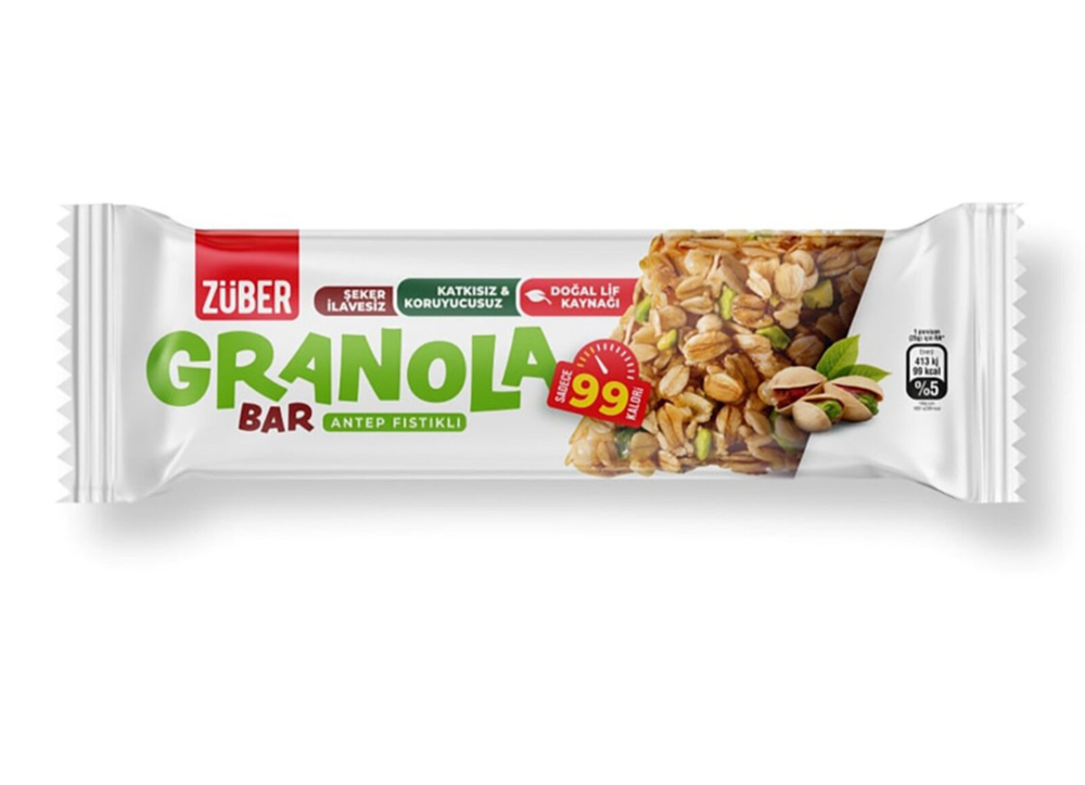 Züber Granola Bar Antep Fstıklı