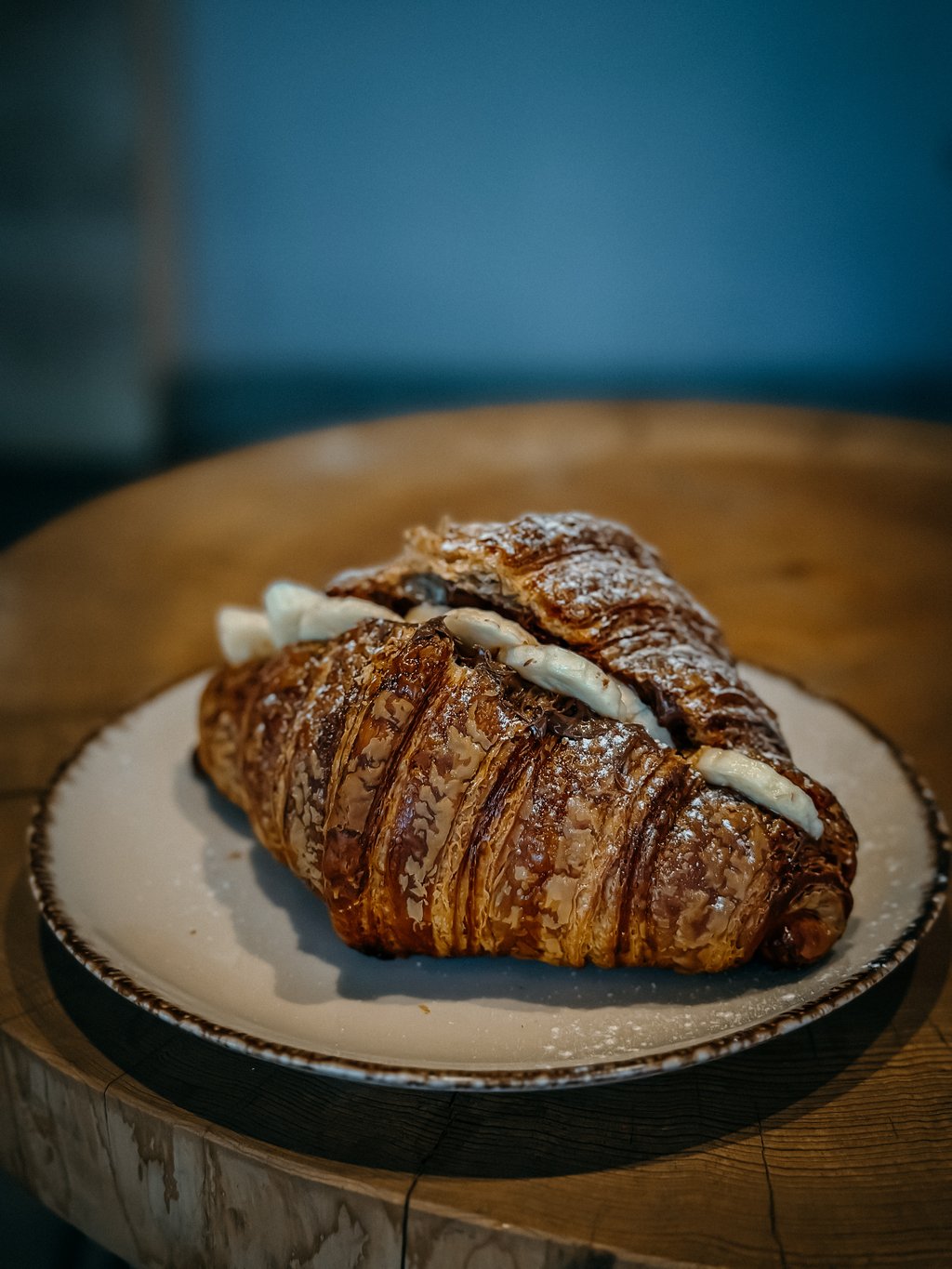 Croissant With Nutella & Banana