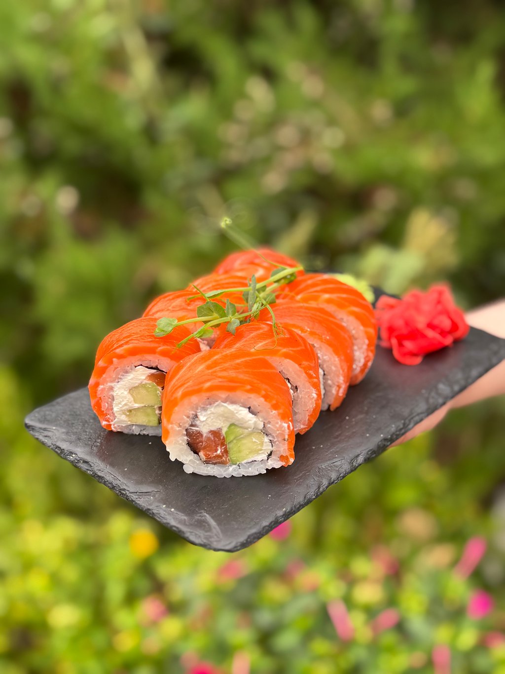 Філадельфія подвійний лосось 340г.