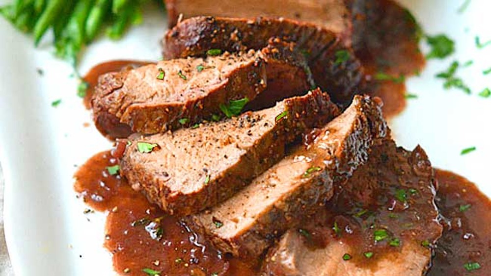 Lomito en salsa de tamarindo