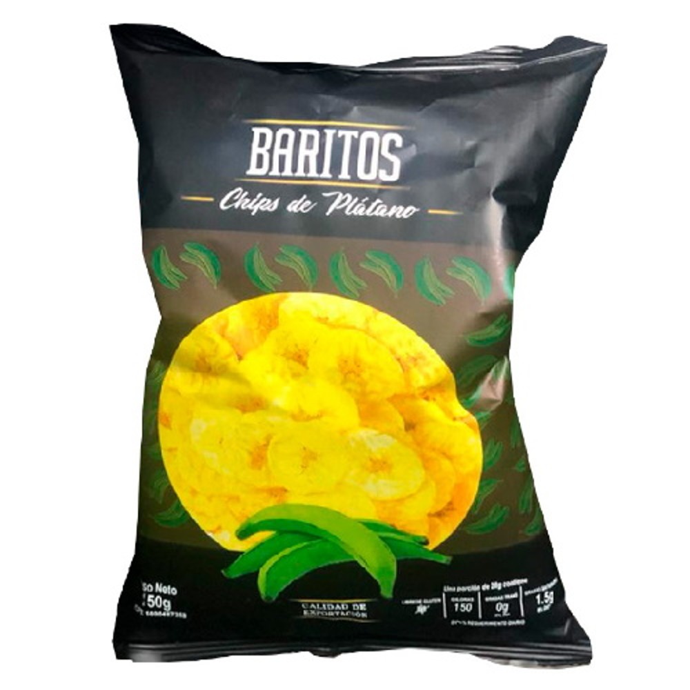 BARITOS  Chips de Platano 150gr