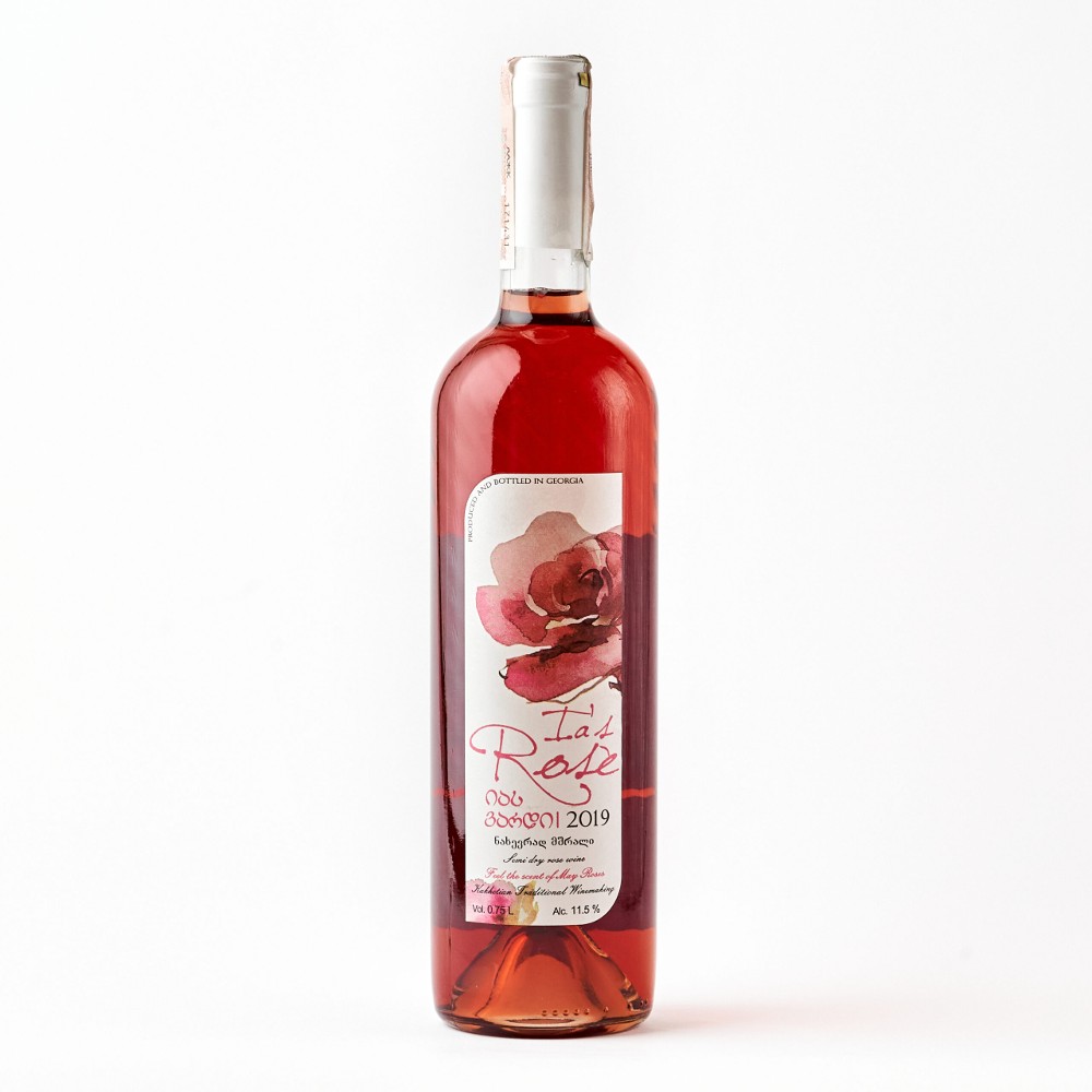 Вино Rose  KTW Special Collection рожеве напівсухе 750 мл .