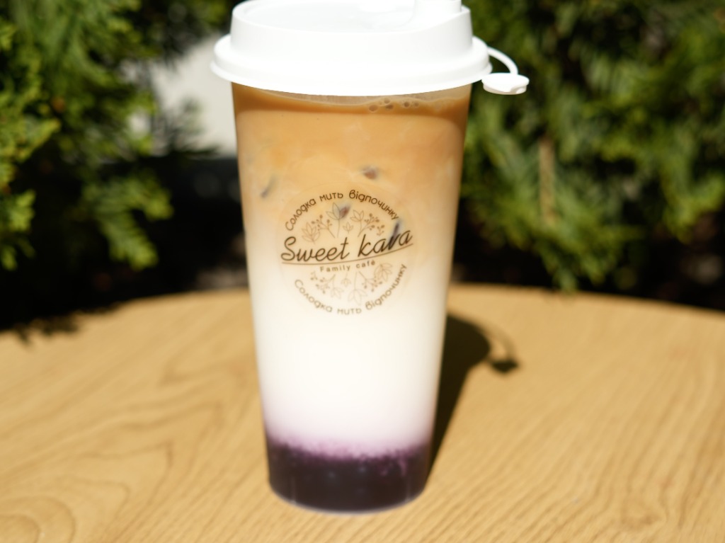 Bubble Ice Latte "Виноград"