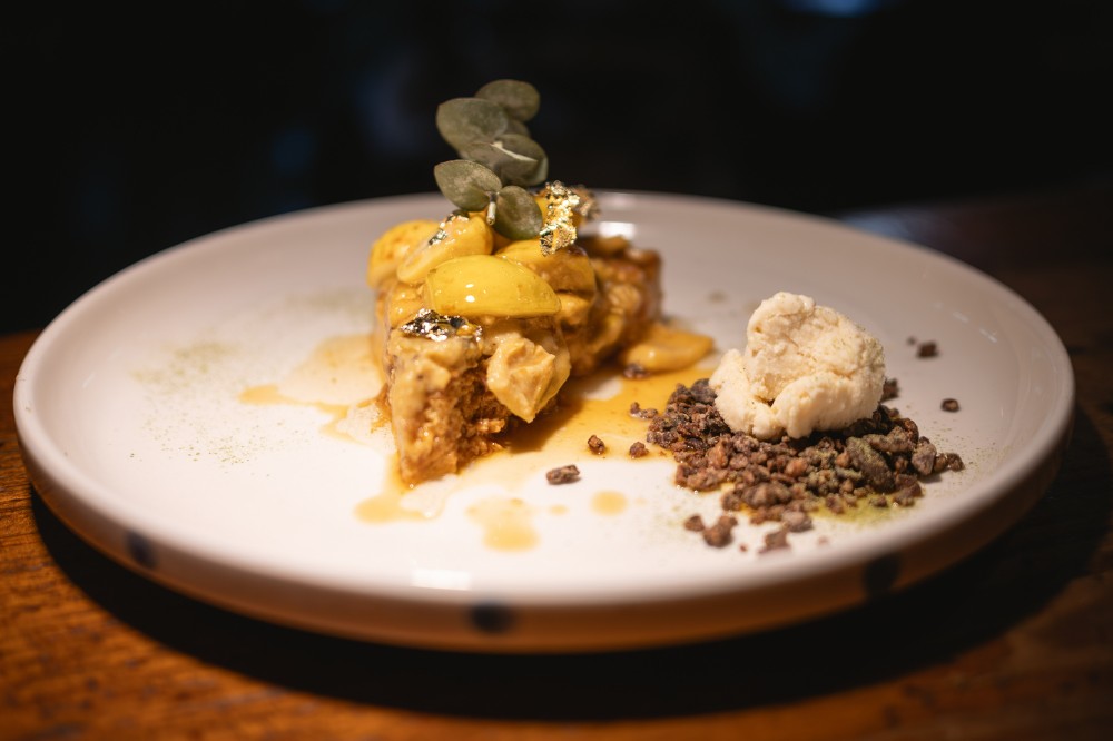 FLAN NAPOLITANO CON GUAYABA