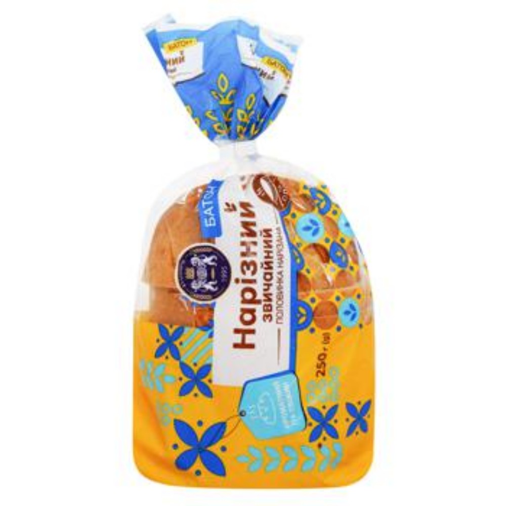 БАТОН НАРІЗНИЙ ЦІЛИЙ