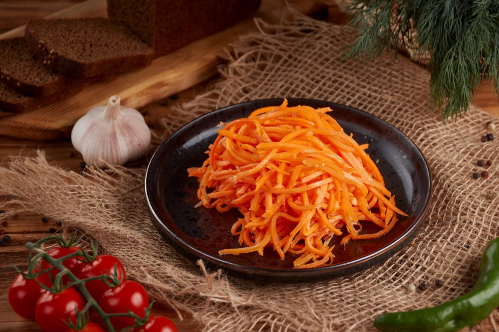 Морква по-корейськи