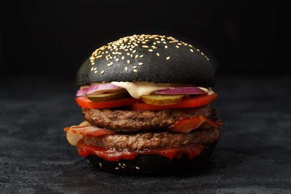 Black Double Beef ShefBurger New York