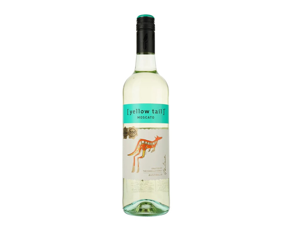 Вино Yellow tail Moscato біле напівсолодке 7,5% 0.75 л.