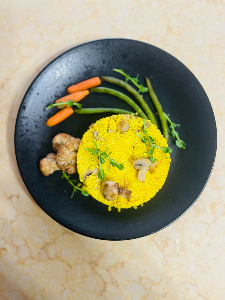 Кус кус з грибами та овочами гриль 250 г 