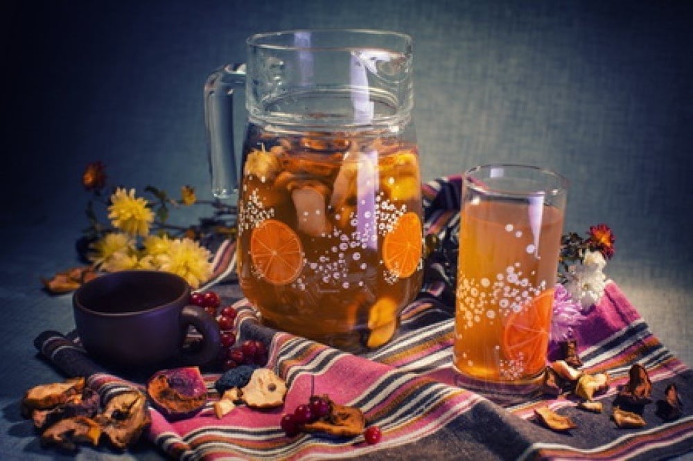 Кошик Узвар в пляшці 1л