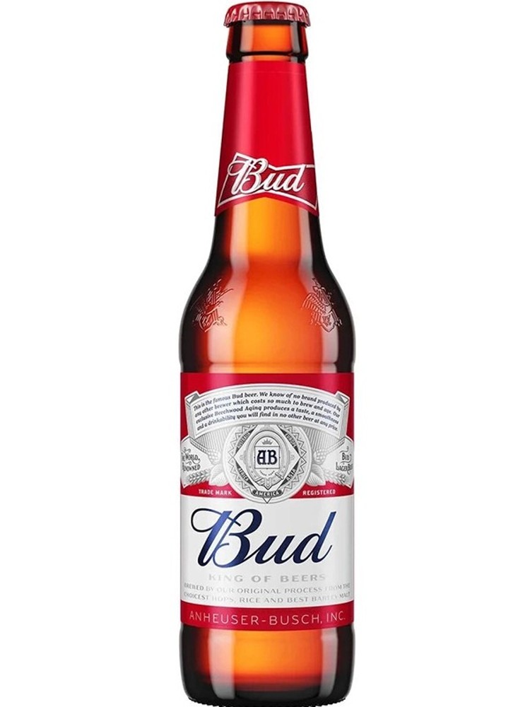 Пиво Bud Import 0.33 бут