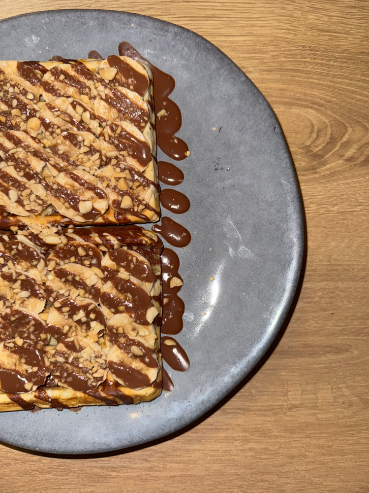 Banana Chocolate Waffle