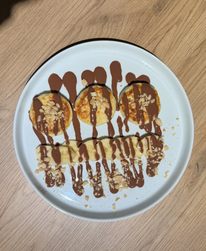 Syrniki Banana-Chocolate