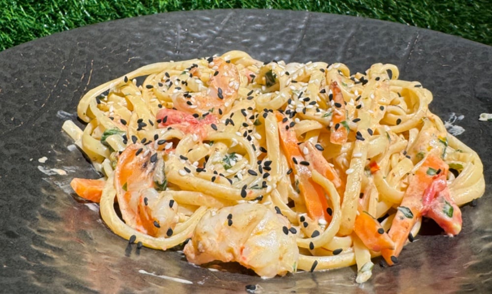 Shrimp and Cream Wok