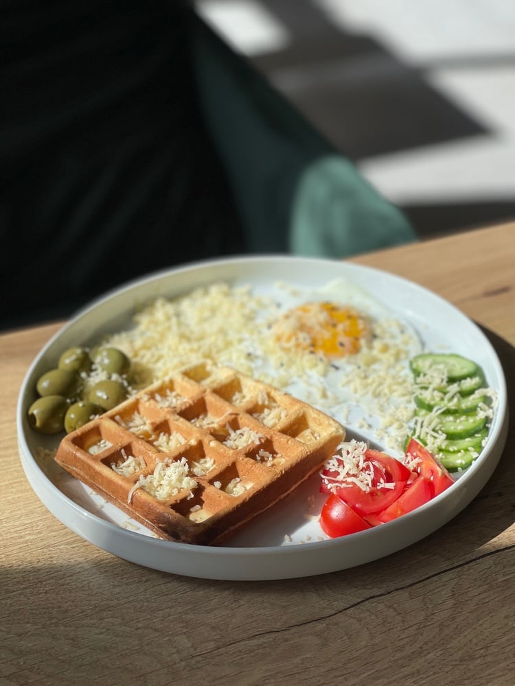 Breakfast Vegetable with Cheese 