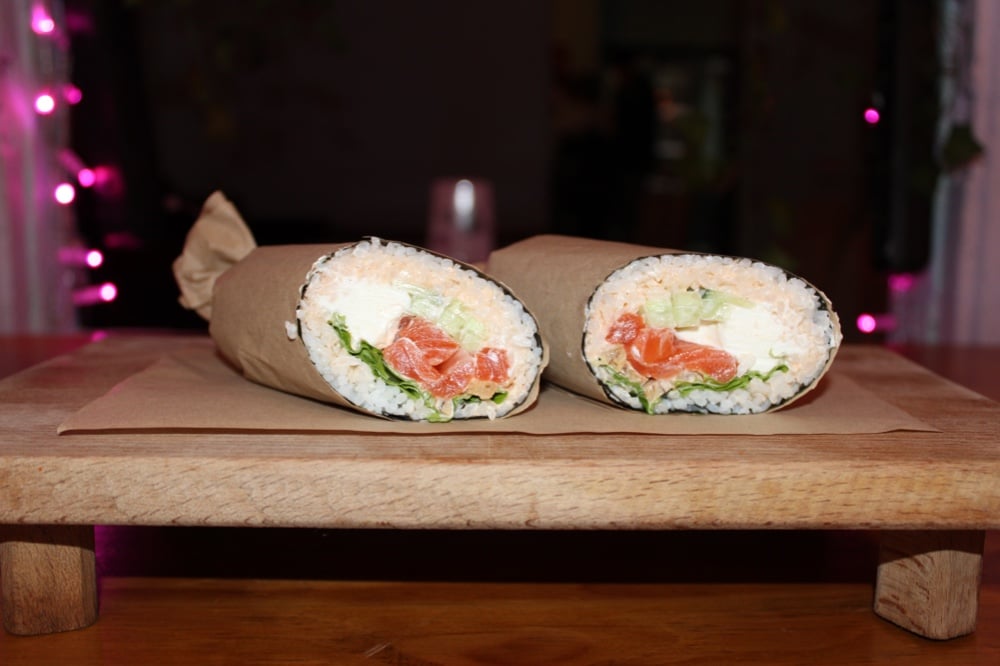 SushiRito Salmon Big