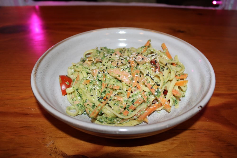 Salmon and Cream Wok
