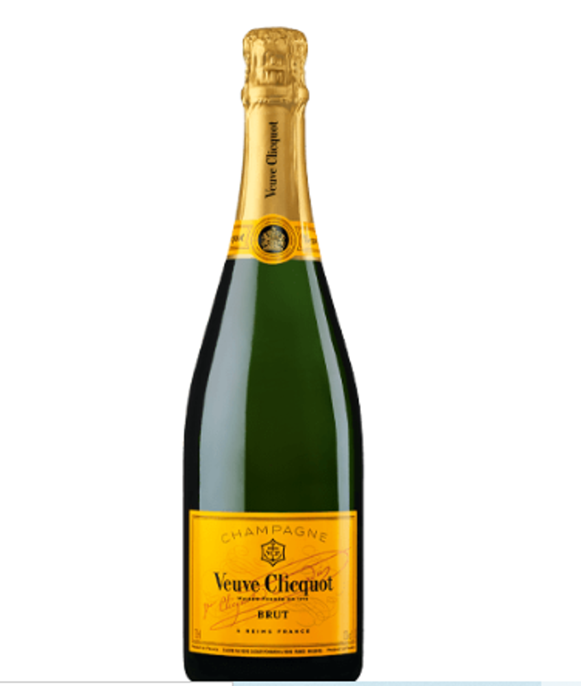 CHAMPAGNE VEUVE CLICQUOT BRUT YELLOW LABEL 