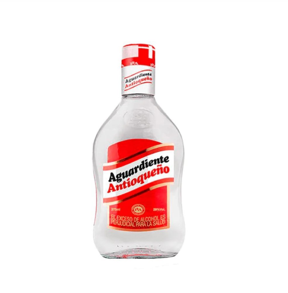 AGUARDIENTE ANTIOQUEÑO 1/2 TAPA ROJA