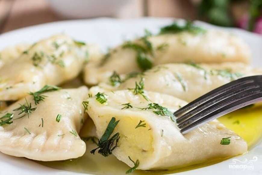 Вареники з соленим сиром
