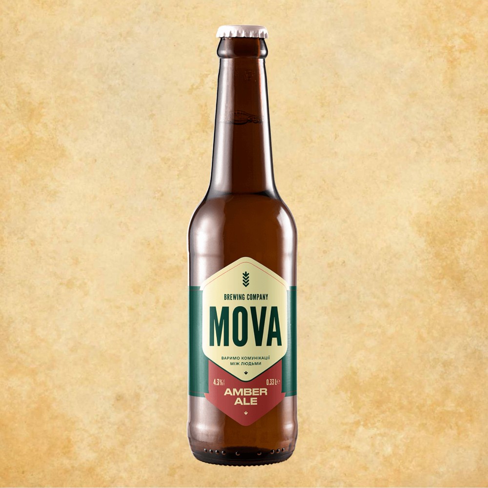 Пиво Mova Amber Ale