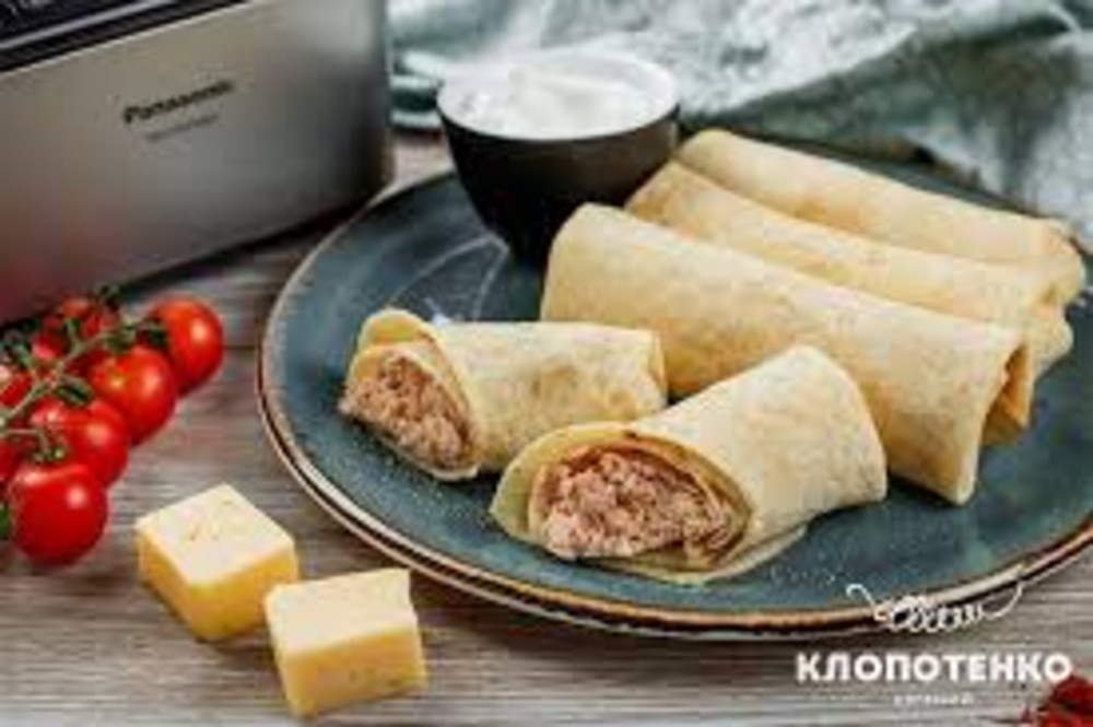 млинці з мясом