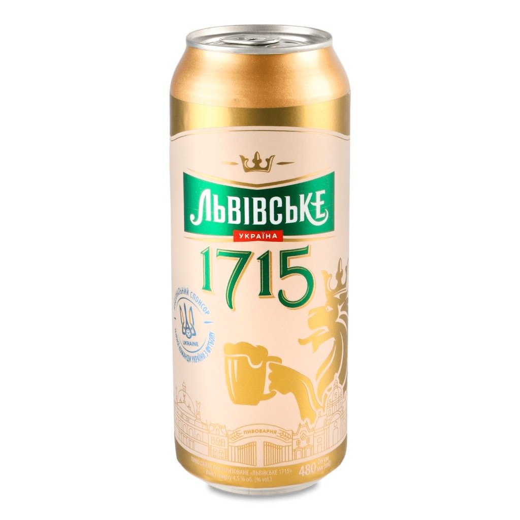 Пиво світле 1715 ж/б