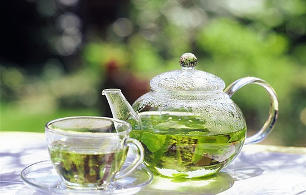 Mint tea TEAPOT