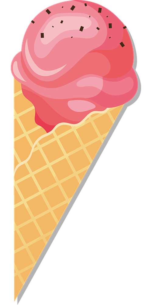 Scoop of ice-cream