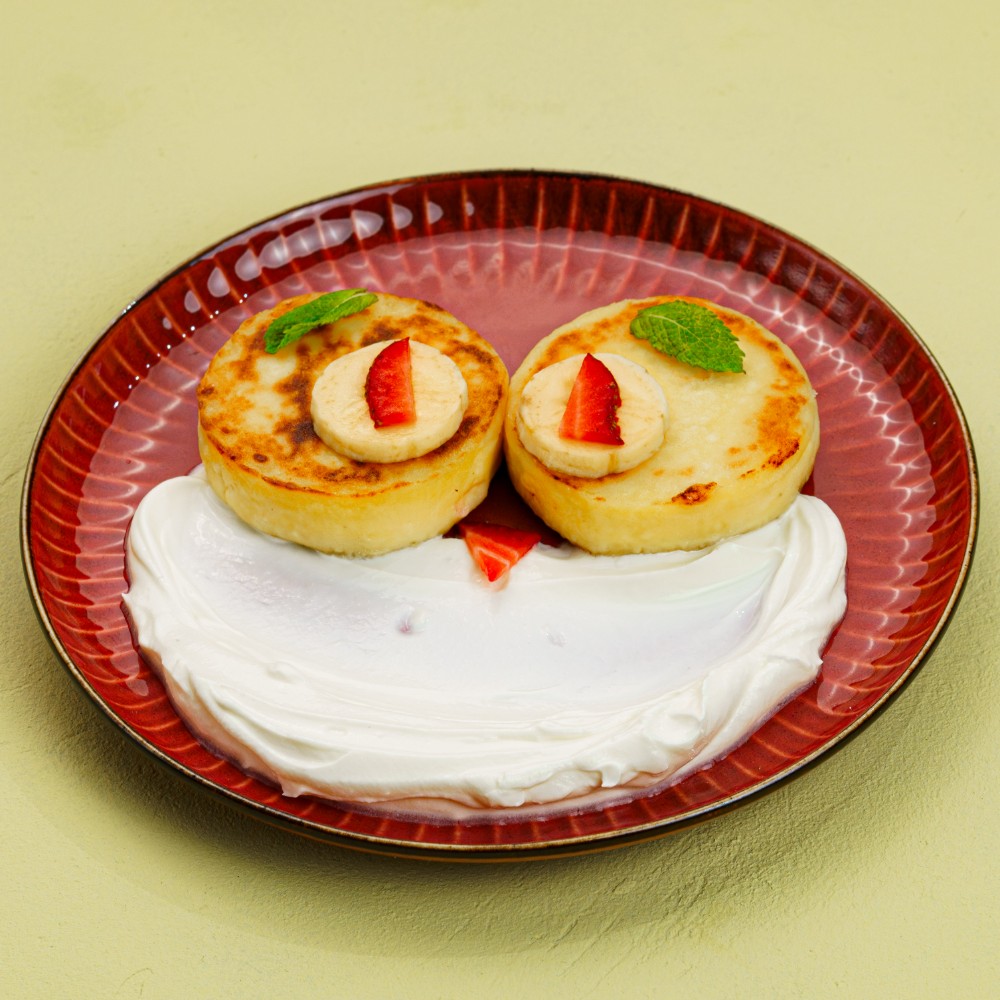 Kids Cottage cheese pancakes