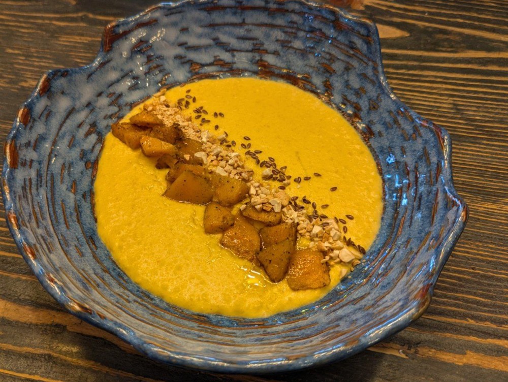 Pumpkin and millet porridge